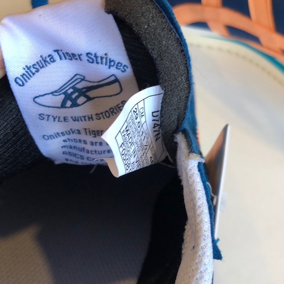 Onitsuka Tiger Corsair deep sapphire sz9.5 euro 41.5 D747N - Picture 10 of 16